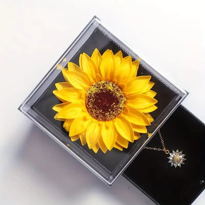 Set Collar Girasol [Estuche de Lujo GRATIS]
