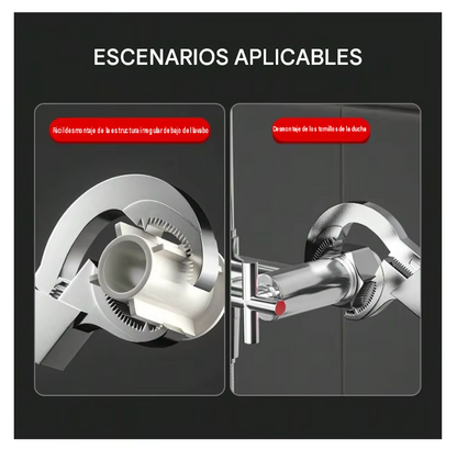Llave Cocodrilo 3 en 1 – Una Llave, 3 Soluciones