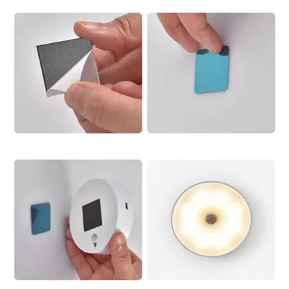 Lamparas Con Sensor Luz Blanca/Calida Promo x3