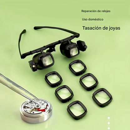 Gafas Con Ultra Zoom Accesorios Intercambiables