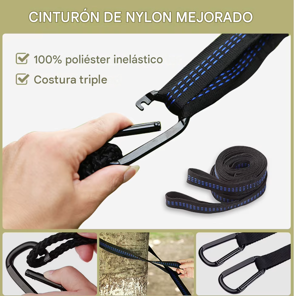 Hamaca Premium Con Toldillo Antimosquitos
