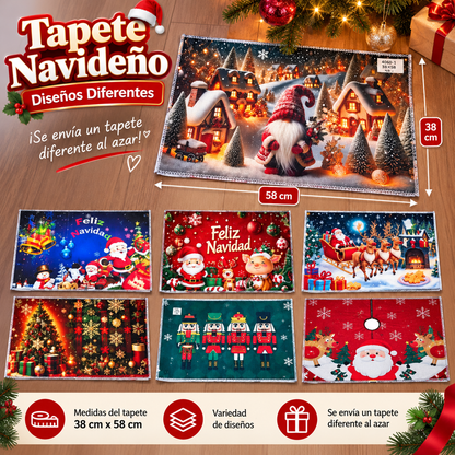 Luces Estrella Cascada LED para Árbol de Navidad + Tapete Navideño Gratis