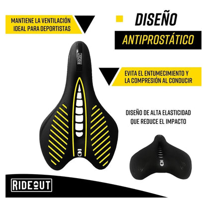SILLÍN SPORT ERGONÓMICO CON CANAL CENTRAL