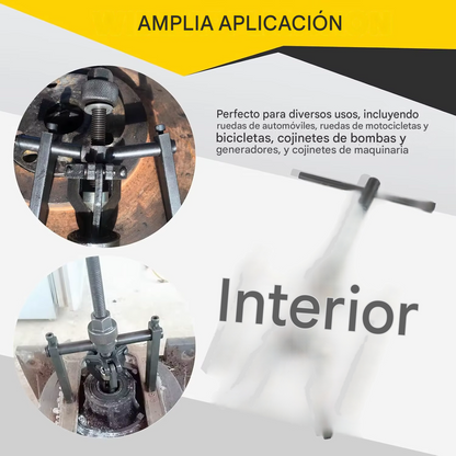 EXTRACTOR DE RODAMIENTOS 3 GARRAS – ACERO TEMPLADO