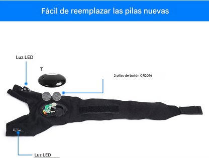 Guante Con Linterna Multifuncional Manos Libres para Trabajo y Reparaciones