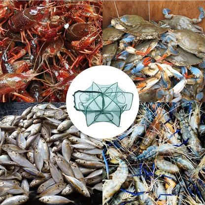 Red Retráctil de Pesca Inteligente - Pesca fácil, sin enredos.