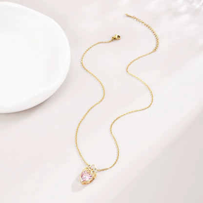 Combo Princesa Rapunzel Anillo + Collar [Estuche Corona Rosa GRATIS]