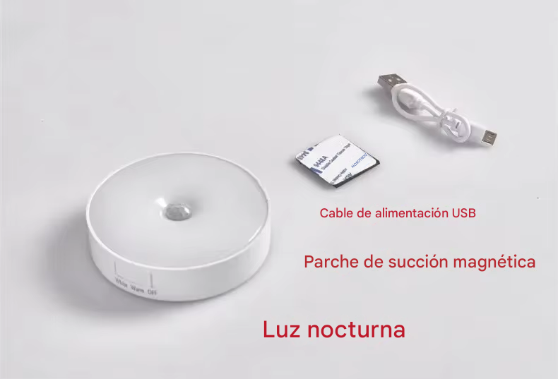 Lamparas Con Sensor Luz Blanca/Calida Promo x3