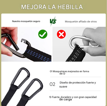 Hamaca Premium Con Toldillo Antimosquitos