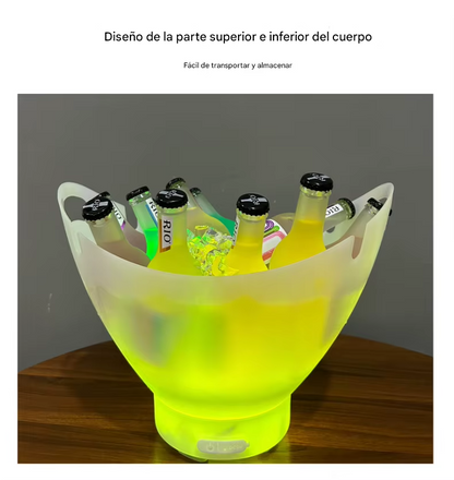 Hielera con Iluminación y Altavoz