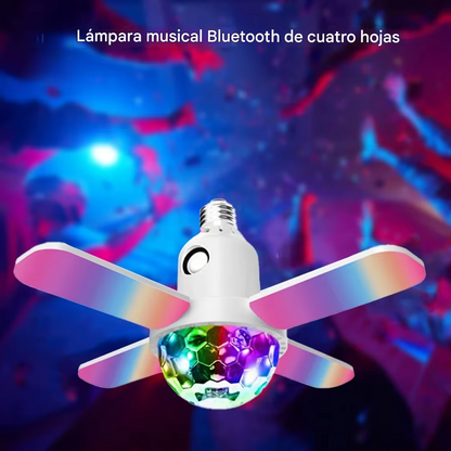 Lámpara RGB con Altavoz Bluetooth 4 en 1