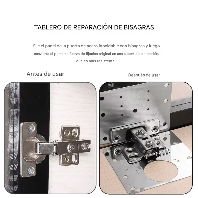Kit Reparación de Bisagras x8