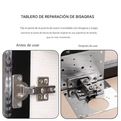 Kit Reparación de Bisagras x8