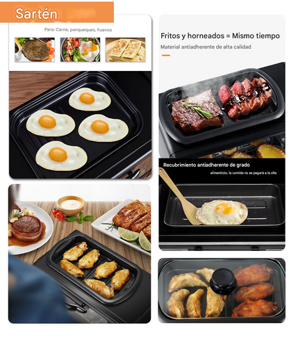 Horno Multifuncional 3 en 1