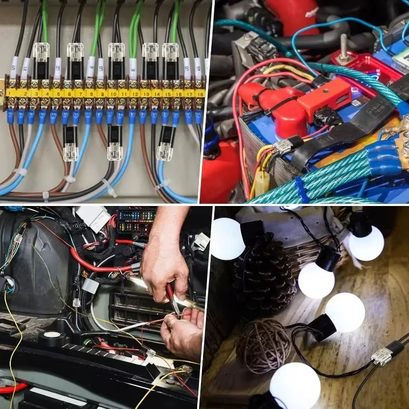 Conector LED D2 de Conexión Rápida x50 Piezas