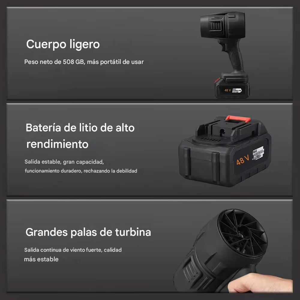 SOPLADOR DE ALTA PRESIÓN TURBODRY