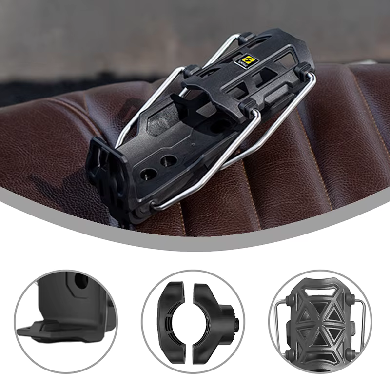 Portabidón Premium 360° Ajustable para Motos y Bicicletas