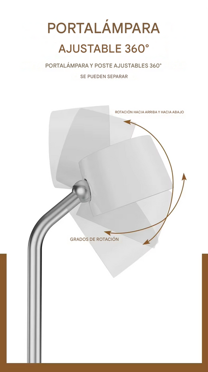 Lámpara Multifuncional Cargador Parlante Y Reloj 4 En 1