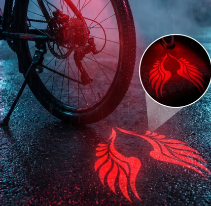 Luz Trasera Premium Alas con Proyección Láser