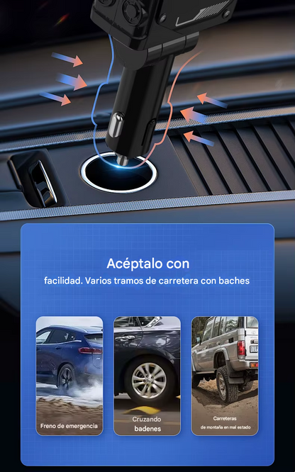 Cargador de Celular para Carro 4 En 1