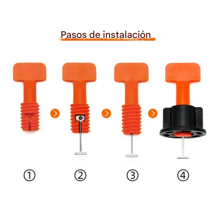 Kit Nivelador De Cerámica 50 unds