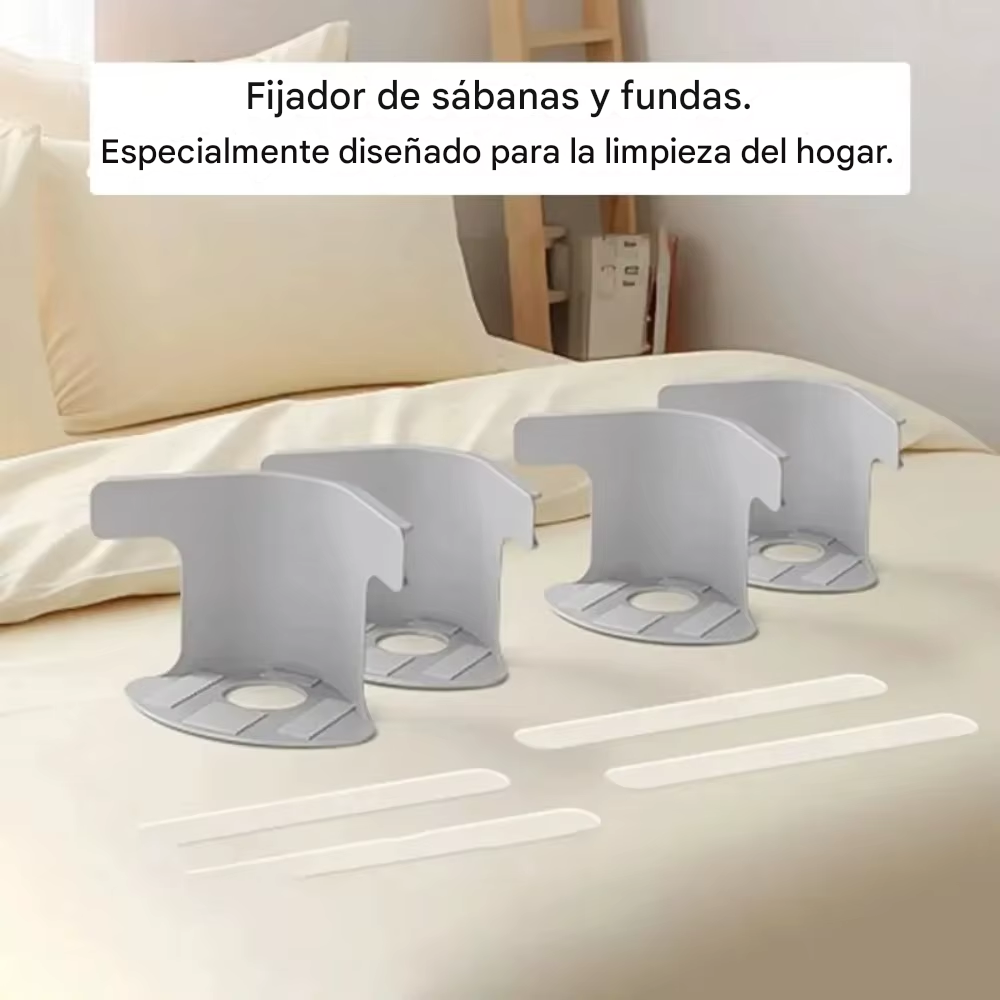 Sujetadores De Sabanas Antideslizante Set x 4 unidades