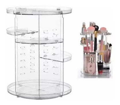 Organizador De Maquillaje Giratorio